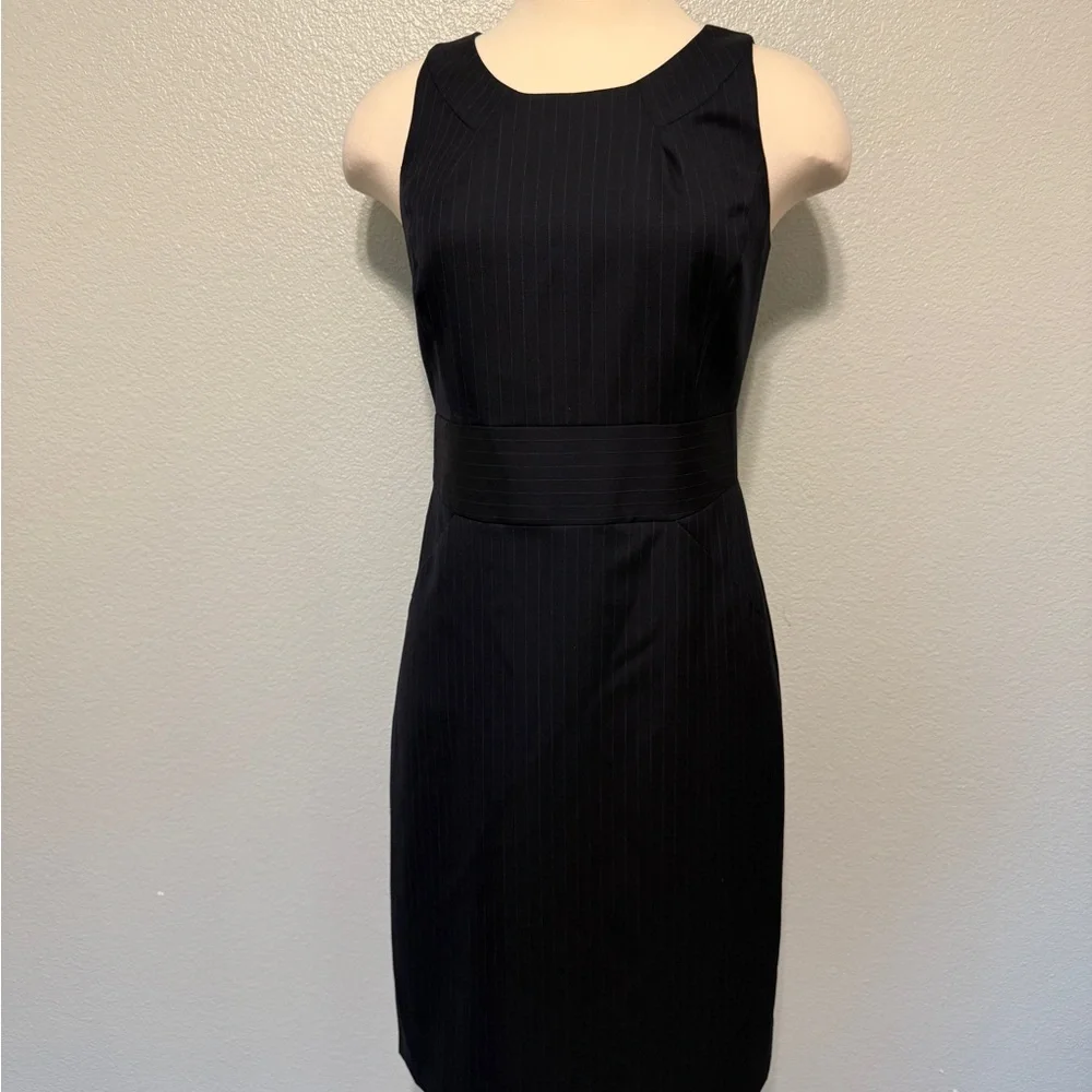 J.‎ Crew Navy Pencil Midi Dress